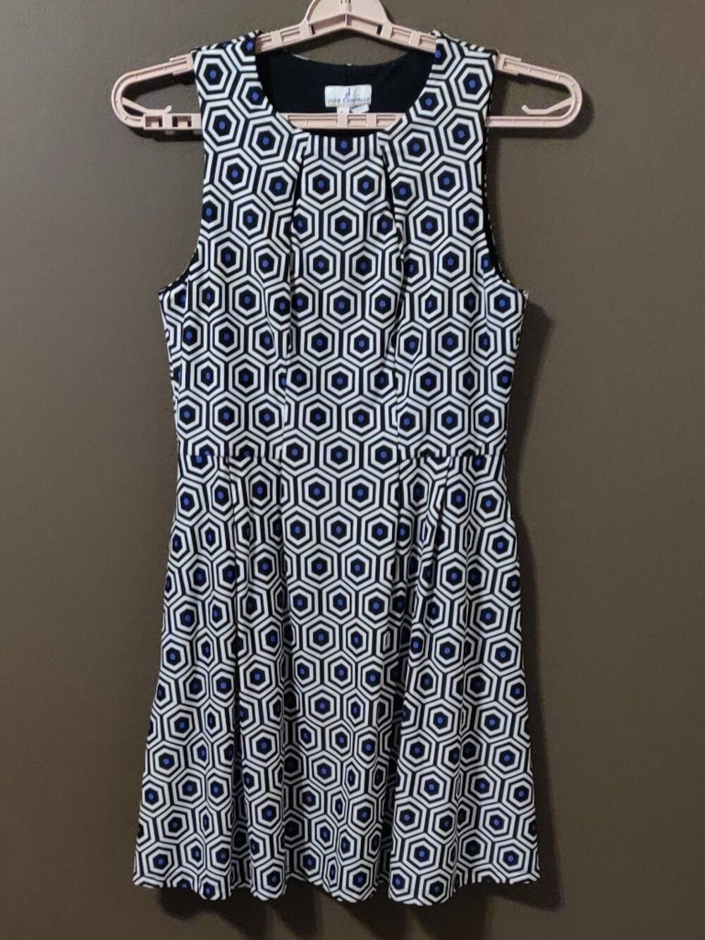 Jude Connally Sleeveless Jude Cloth Dress With Pockets LARGE